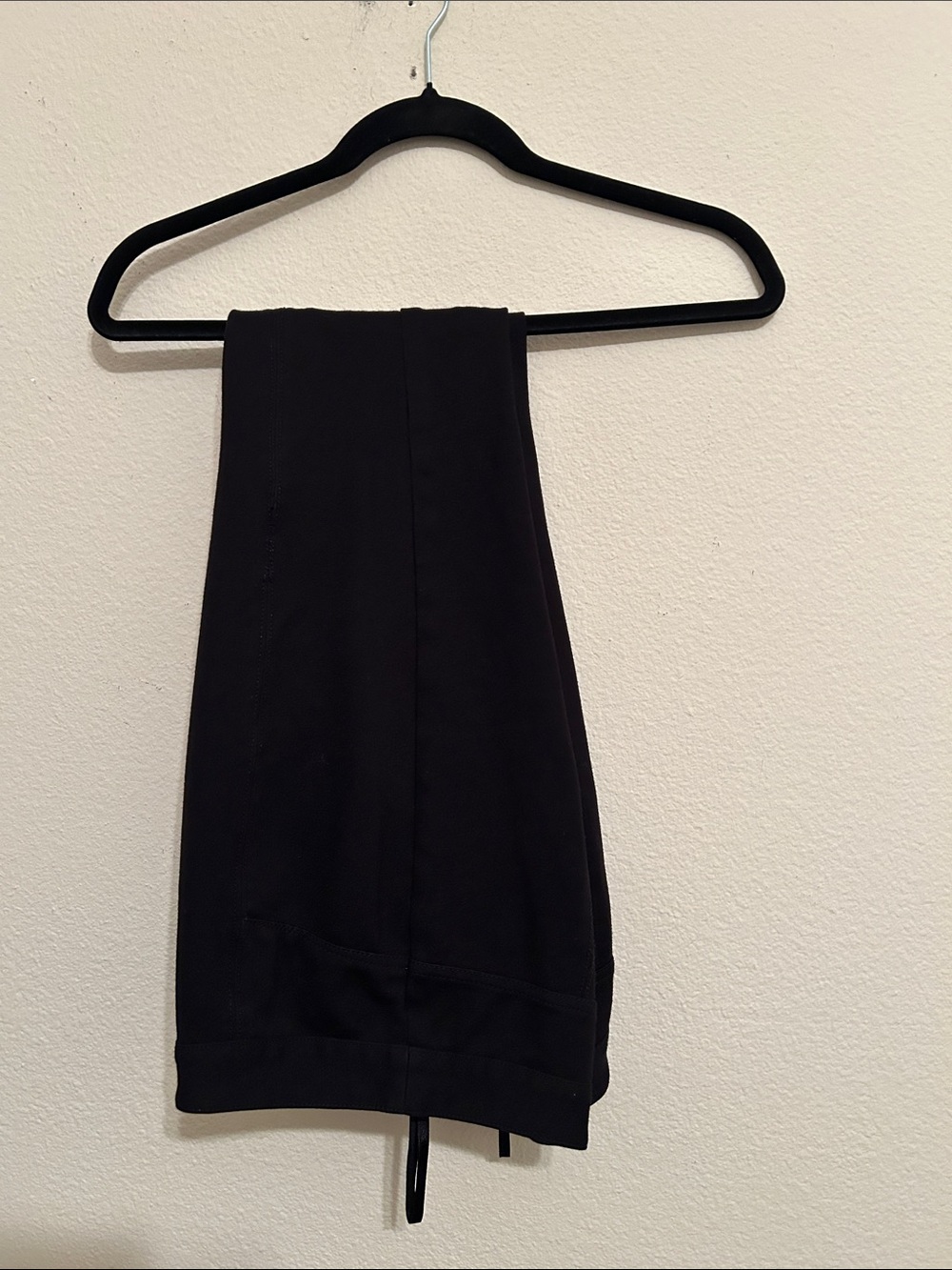 INC International Concepts Black Button and Zipper Soft Jean Like Pants